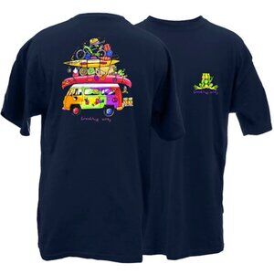 Peace Frogs Loaded Van T-Shirt ~ 100% Cotton ~ Choose Your Size ~ Brand New!!!